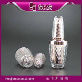 SRS 소매 고급 빈 패션 고급 8ml 플라스틱 손톱 록 병 붓 뚜??