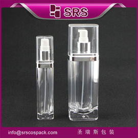 선명한 정사각형 모양 L051 15ml 30ml 60ml 120ml 피부 화장품 병