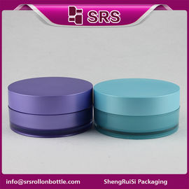 J027B 120ml 파란색 페인팅 컬러 크림용 화장품 병
