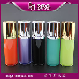 SRS 도매 15ml 30ml 50ml 플라스틱 화장품 아크릴 로션 용기 피부 관리 용품