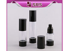 SRS 플라스틱 공기 없는 혈청 병, 실린더 50ml AS 로션 패키지 화장품 대가 판매
