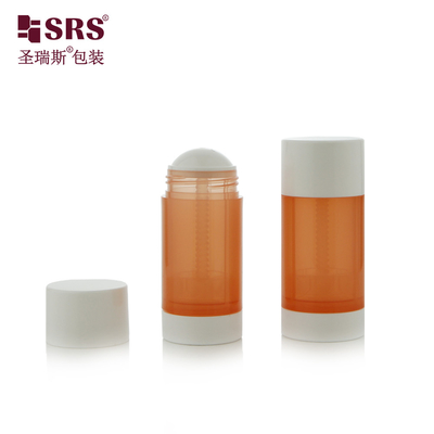 15ml 30ml 50ml 75ml 90ml 빈 둥근 PP PCR 재활용 가능한 에코 디오더런트 스틱 컨테이너