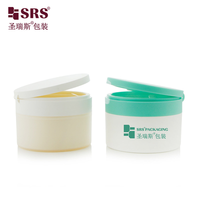 주사 색상 PP 컨테이너 플립 캡 플라스틱?? 100g 화장품 크림 병
