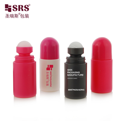 2 oz PP PCR 식품 등급 재료 플라스틱 롤러 디오도рант 병 병 60ml