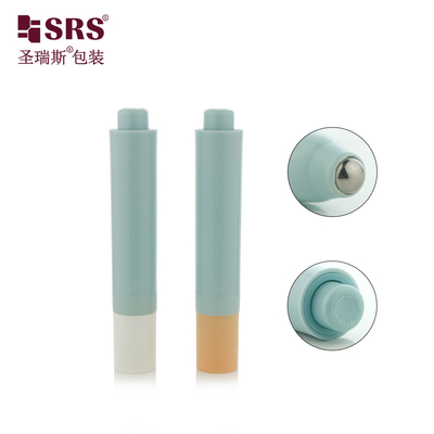 PP 재활용 된 빈 화장품 포장 공기 없는 마사지 응용기 10ml 롤 온 병