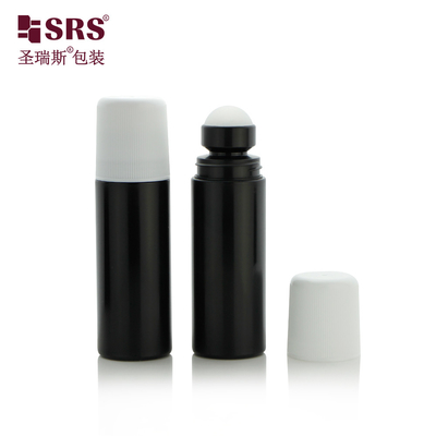 90ml 3oz 빈 화장품 포장 젤 롤러 볼 PP 재활용 재료 디오드로 롤 온 병