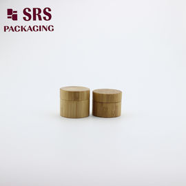 SRS 20g 럭셔리 빈 천연 대나무 용기 PP 내부 항아리