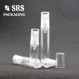 여행용 포켓 플라스틱 AS 투명한 공기 없는 5ml 세럼 병