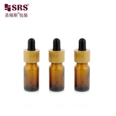 럭셔리 Bambu Shoulder Glass Facial Serum 우아한 재구매가 가능 드롭퍼 병 10ml