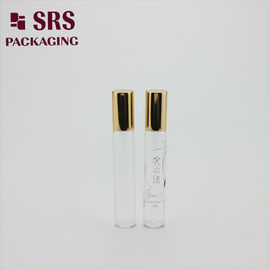 BLP-8ML 롤러 볼 유리 향수 빈 병 알루미늄 캡