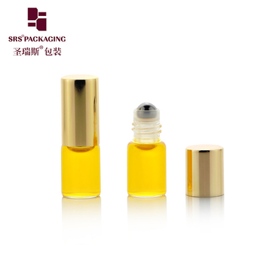 BLP-2MLml 유리 튜브 롤 온 병 맞춤 샘플 롤 스틸 볼 병 향유