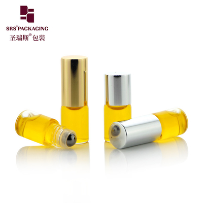 BLP-2ml 원형 롤 온 컨테이너 맞춤형 포장 에센셜 오일 유리 병 누출이 없습니다