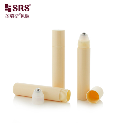 RPP-20ML 누드 주입 맞춤형 원형 롤러 스틸 볼 마사지 항 투명 젤 롤 온 병 응용기