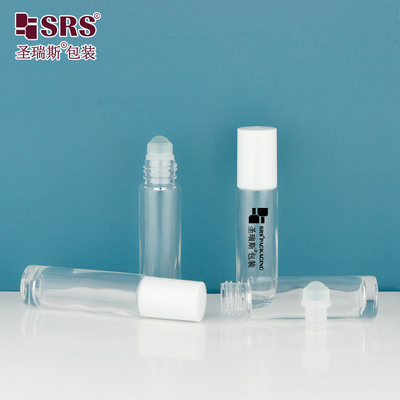 BLPM-10ML 투명한 곰팡이 유리 병에 롤 손톱 기름 마사지를 위해 누출 응용 프로그램