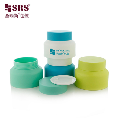 SRST-80g 100g PP PCR 재활용 페인팅 장식 화장품 크림 잔 컨테이너 포장