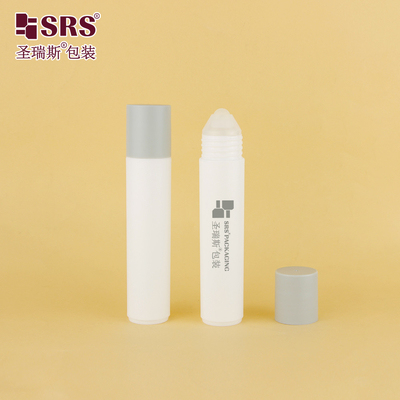 RPP-35ML 주입 맑은 매트 마트 표면 PP PCR 고형 플라스틱 롤-온 병 컨테이너 응용기 마사지 액체용 작은 공