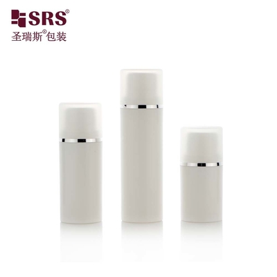 PA203A 15ml 30ml 50ml 빈 PP PCR 주사 주문 색상 반짝이는 공기 없는 로션 펌프