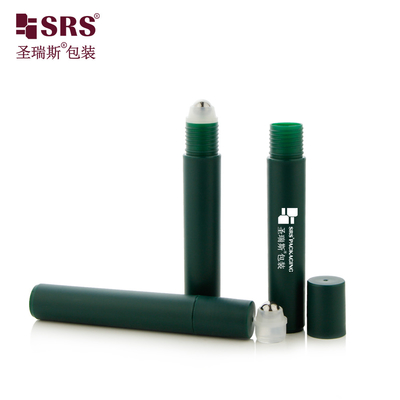 RPP-15ML 둥근 실린더 주입 얼음 마감 롤 상 병 304 스테인레스 스틸 공 머리카락 에센스 세럼