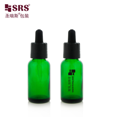 D009 둥근 두꺼운 벽 유리 5ML 10ML 15ML 20ML 30ML 50ML 100ML 위장 방지성 어린이 저항성 뚜?? 투기병 얼굴 세럼