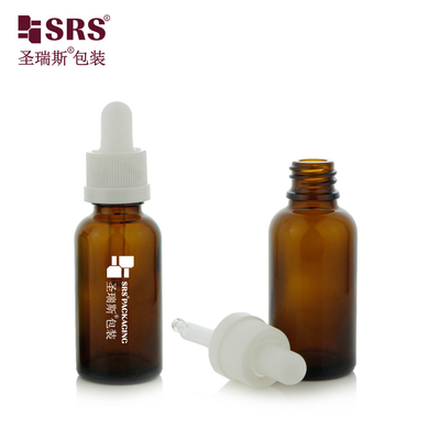 D010 CRC 어린이 저항 캡 드롭퍼 뚜?? 과 투명한 유리 곰팡이 유리 병 머리카락 에센스 세럼