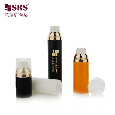 PA0202A 30ml 50ml 75ml 100ml 스냅 온 디자인 펌프 진공 무공 로션 병 사용자 정의