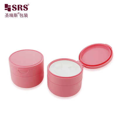 SRSOB 100g 플립 캡 커스터마이징 PP 화장품 포장품 고품질 얼굴 마스크 잔 피부 관리 용기