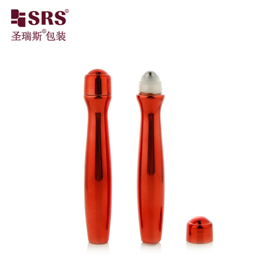 SRS8447-15ML 화장품 포장재의 치료용 마사지 기능이 있는 눈 젤 용품에 있는 광택 있는 금속 PETG 롤