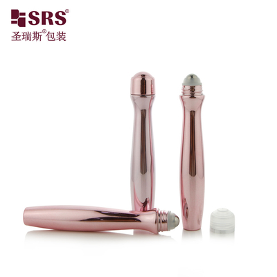 SRS8447-15ML 눈 젤을 위한 발병병에 있는 광광 금속 PETG 롤 혁신 마사지 통합 화장품 포장