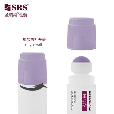RPPDF-90ML 언키우 디자인 플라스틱 PP PCR 빈 롤 오브 디오도런트 젤