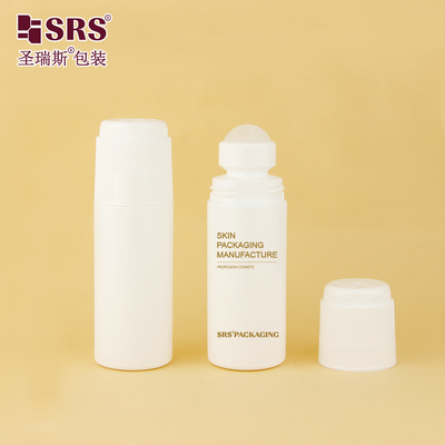 RPPDF-90ML 둥근 모양 플라스틱 통증 완화 젤 롤 오브 롤러 볼 병 응용기 포장