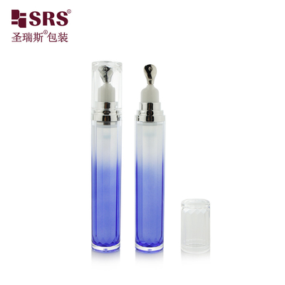LR001-15ML LR001 15ML 눈 세럼 걸작 쌍층 아크릴 병 맞춤형 색상 주황 머리 응용기