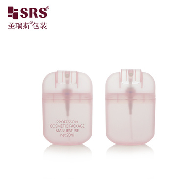 PWU006 20ML 30ML 색상 PP 반투명 카드 모양 스프레이어 병