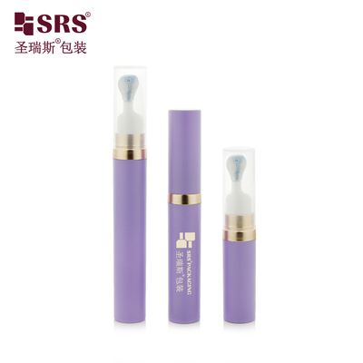 A0035 우아한 7.5ml ~ 15ml 에어리스 디스펜싱 용기, 아연 합금 프레스 스타일 디스펜서 및 고급 공예 병