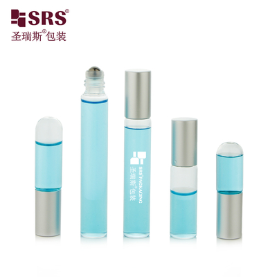 BLP 1ml~10ml 튜브 투명 갈색 유리 롤온 병 304 스테인리스 스틸 볼 어플리케이터 에센셜 오일용