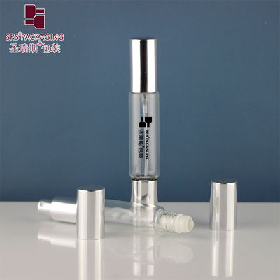 BLPD Mold Empty Transparent Glass Roll On Bottle 에센셜 오일용 듀얼 듀얼 엔딩 병