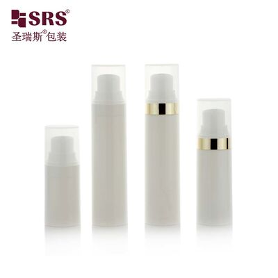 PA0204 15ml 30ml 50ml Premium Airless Pump Bottle with Recycled PCR Material for Skincare Packaging