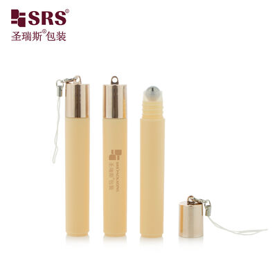 DH-8ML 원형 빈 PP PCR 재활용 플라스틱 롤온 립글로스 병