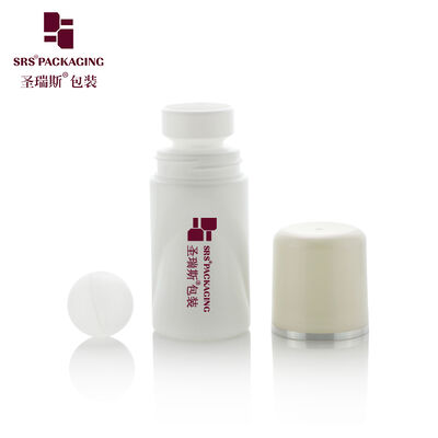 도매 50ml 원형 실린더 플라스틱 롤러 병 빈 롤온 용기 향수 바디 오일용