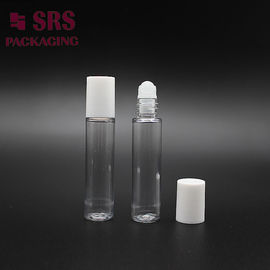 입술 반짝이는 향수를 위해 PET-8ml 플라스틱 투명한 롤러 볼 병 비어