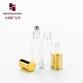 두꺼운 벽 클래식 투명한 유리 향수 롤 병 10 ml