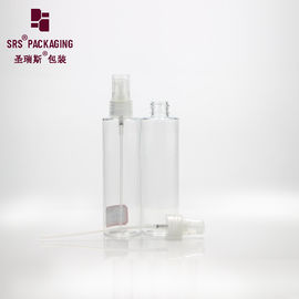 빠른 배송 빈 투명한 플라스틱 얇은 안개 스프레이 병 pet 100 ml