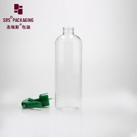 250ml 투명한 PET 녹색 나사 펌프 빈 청소기 안개 스프레이 애완 동물 병