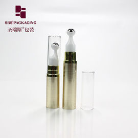 미니 둥근 빈 플라스틱 롤러 볼 피부 관리 5ml 공기 없는 펌프 병