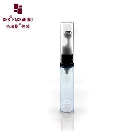 반투명 파란색 주사 롤러 볼 공기 없는 펌프 병 5ml