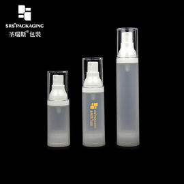 15ml 30ml 50ml 플라스틱 스프레이 빈 알코올 공기 없는 펌프 병