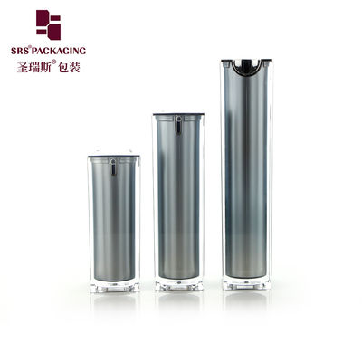 페인트 회색 화장품 패키지 이중 벽 럭셔리 로션 아크릴 병 50ml
