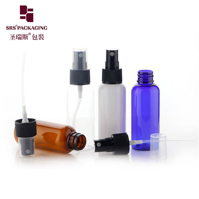 50ml 에어프레셔너 둥근 PET 재충전 스프레이 손 씻기 액체 병