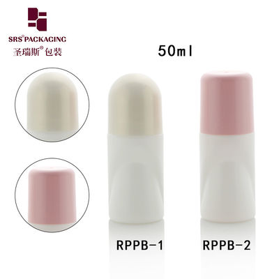 50ml PCR 사용자 지정 컬러 공장 제조자 헤어 세럼 비어있는 롤 디오더런트 병에