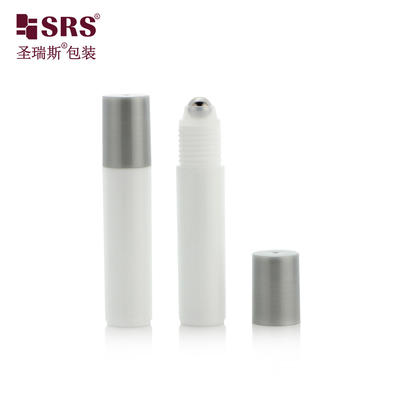 1/3 OZ 백색 플라스틱 PP 항 가려움증 액체 롤러 볼 병 10ml