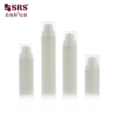 사용자 정의 색상 1 oz 화장품 펌프 세럼 병 50 ml 공기 없는